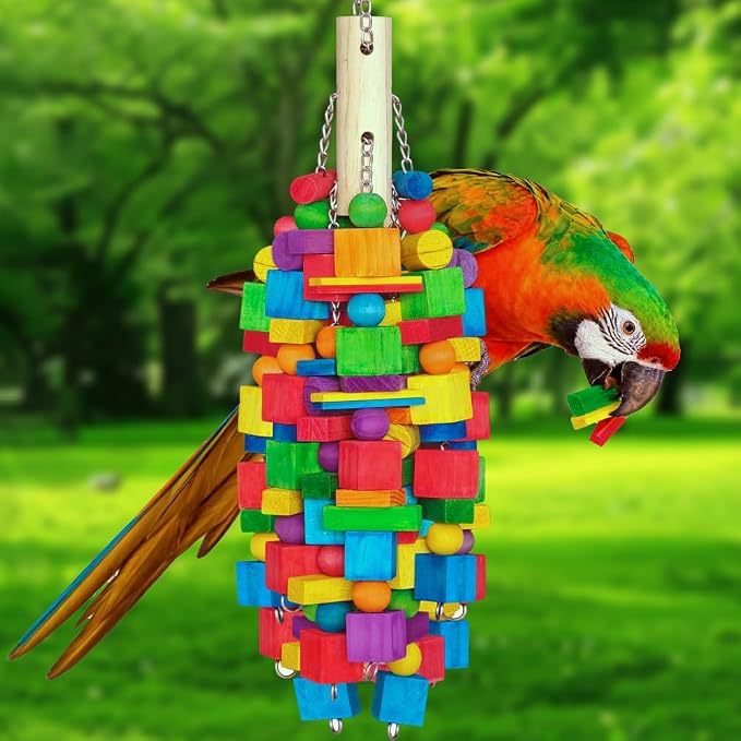 Extra Large Bird Toys for Macaws, Cockatoos - Image 6