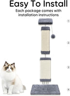 AGYM Cat Scratching Post, 32 Inch Cat Scratching Posts - Image 4