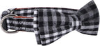 Faleela Soft &Comfy Bowtie Dog Collar, Detachable and Adjustable Bow Tie Collar - Image 2