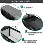 PetAmi Dog Purse Carrier for Small Dogs, Airline Approved Soft Sided Pet Carrier - Image 3