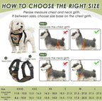 SlowTon Dog Seat Belt Harness for Car, Dog Car Harness Adjustable Mesh - Image 6