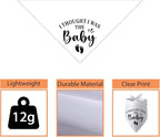 Pregnancy Announcement Dog Bandana I Thought I was The Baby Gender Reveal Dog - Image 3