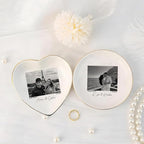 Custom Couple Portrait Photo Ring Dish, Personalized Picture Trinket Tray - Image 7