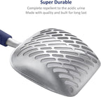WePet Cat Litter Scoop, Aluminum Alloy Sifter, Kitty Metal Scooper, Deep Shovel - Image 5