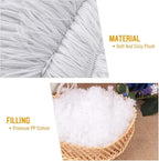 Original Calming Donut Dog and Cat Bed in Shag Fur, Dog Beds - Image 4