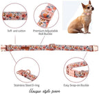 Unique Style Paws Pink Rose Collar Metal Buckle Dog Collar Flower Gift Durable - Image 2