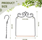 3PK Metal Frame Hummingbird Swings and Perches - Image 2