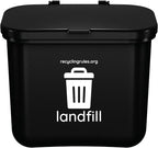 Hanging Wastebasket for Trash by RecyclingRules