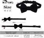 Cat Collar Breakaway with Bell and Removable Bow Tie Safety Buckle Velvet - Image 2