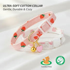 2-Pack Cotton Breakaway Cat Collar - Image 3