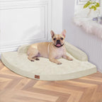 Large Orthopedic Dog Bed with Sides Big Dog Beds with Removable Washable Cover by Mekiy