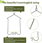 4PK Metal Frame Hummingbird Swings and Perches - Image 6
