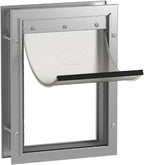 Hakuna Pets Deluxe Aluminum Pet, Cat and Dog Door by HakunaPets
