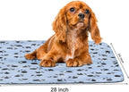 Comsmart Dog Blankets for Small Dogs, 6 Pack Puppy Blanket Cute Paw Print Pet - Image 3