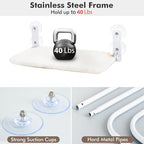 AMOSIJOY Cordless Cat Window Perch, Cat Hammock - Image 6