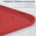 Silicone Pet Feeding Mat with Raised Edge - Image 4
