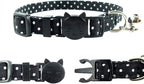 Cat Collar with Bell and Bow Tie, Breakaway Clasp Cute Dots Kitty Kitten - Image 3