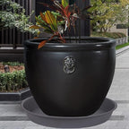 4 Pack of 16 17 inch Plant Saucer, 2.3" Depth, Heavy Duty Deep Plant Trays - Image 2