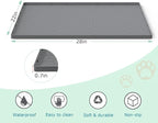 Cat Litter Mat for Litter Box, Silicone Large Cat Litter Trapping Mat - Image 4