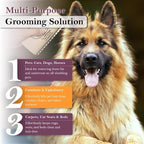 SleekEZ Dog Brush for Shedding & Dog Grooming Supplies | Pet Hair Removal Tool - Image 7