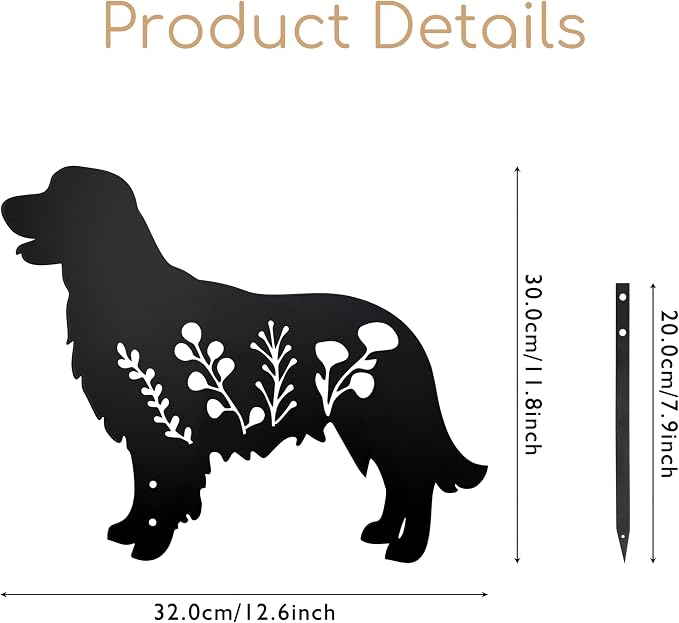 Dog Garden Stake - Image 2