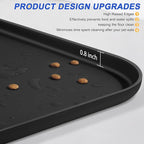 Silicone Pet Feeding Mat with Raised Edge - Image 4