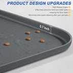 Silicone Pet Feeding Mat with Raised Edge - Image 4
