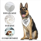 Dog Bandana for Happy Birthday Dad - Image 3