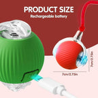 2 PCS Interactive Cat Toy Rolling Ball Chewie Viral Dog Ball, Smart Automatic - Image 2