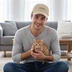 Cat Mom & Dad Hats for Proud Cat Parents | for Men & Women | Embroidered Text - Image 4