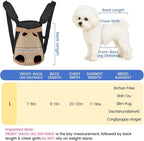 Dog Backpack Carrier, Thick Straps & Cushion, Pet Sling Front Backpacks - Image 2