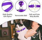 2 Pcs Cat Collars Heart Bling Breakaway - Image 4