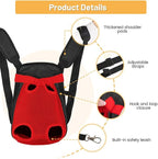 Inspack Dog Backpack Carrier/Cat Carrier, Adjustable Pet Front Carriers Travel - Image 6