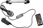 LED Aquarium Light, 7.5inch Colorful Fish Tank Light Submersible Underwater by COVOART