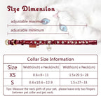 PetsHome Cat Collar, Dog Collar, PU Leather Adjustable Pet Collar - Image 7