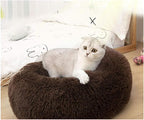BODISEINT Modern Soft Plush Round Pet Bed - Image 4