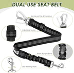 SlowTon Dog Seat Belt Harness for Car, Dog Car Harness Adjustable Mesh - Image 5