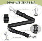 SlowTon Dog Seat Belt Harness for Car, Dog Car Harness Adjustable Mesh - Image 3