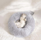 BODISEINT Modern Soft Plush Round Pet Bed - Image 4