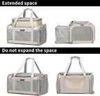 Airline Approved Pet Carrier for Cats and Small Dogs up to 15 lbs, Breathable - Image 4