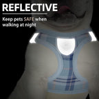PUPTECK Adjustable Dog Harness Collar and Leash Set Step in No Pull Pet Harness - Image 5