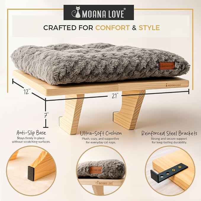 Cat Window Bed - Cozy Window Perch - Image 7