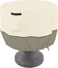 Bitubi Bird Bath Cover（24"x18"） 600D Oxford Cloth Garden Fountain Statue by PatioFurnitureCovers