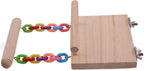 Parrot Climbing Ladder, Bird Wooden Playground - Image 4
