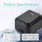 hygger Quiet <30dB Aquarium Air Pump, Adjustable Low Decibel Oxygen Fish Tank - Image 6