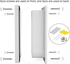 CEESC Large Cat Door for Interior/Exterior Door, Weatherproof, Rotary 4 Way - Image 5