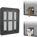 NAMSAN Cat Screen Door, Flap Opening 8.3 x 10.3 inches, Doggie Door by Namsan