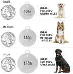 MYXGY Dog Tags Personalized, Engraved Dog Tags - Image 6