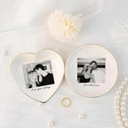 Custom Photo Ring Dish, Personalized Couple Portrait Picture Trinket Tray - Image 7