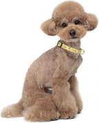 Reflective Dog Collar for Small Dogs, Cute Flower Theme Adjustable Heavy-Duty - Image 2